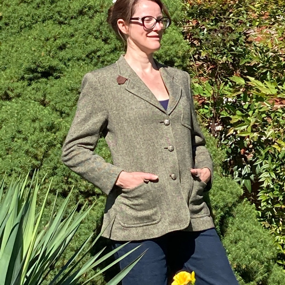 Ralph Lauren wool suit jacket with pockets
